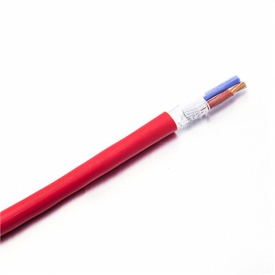 PE Mildewproof Power Limited Fire Alarm Cable Tahan Abrasi