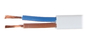 6mm2 Twin 2 Core Flat Wire Kabel Listrik Bahan Tembaga Tahan Api