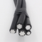 Kabel Overhead Triplex Aluminium Tidak Beracun Moistureproof Anti Isolasi