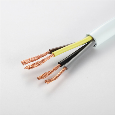 Flameproof Electrical Flex Cable , Straight 2.5 Sq Mm PVC Insulated Flexible Wire